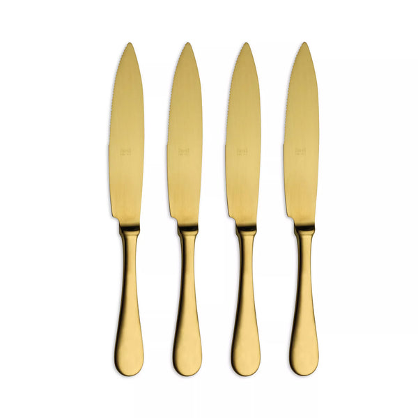 Chateaubriand Black Steak Knives, Set of 8 - Jung Lee NY