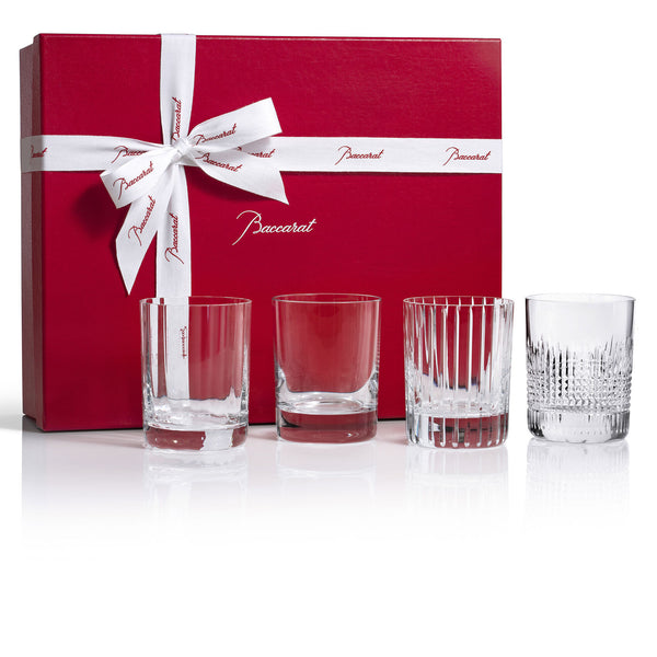 Double Old Fashioned Chateau Baccarat Tumblers, Set of 2 - Jung Lee NY