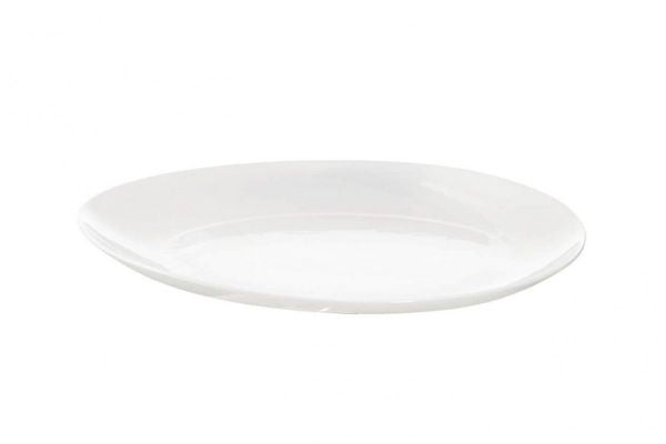 Light Porcelain Oval Plate