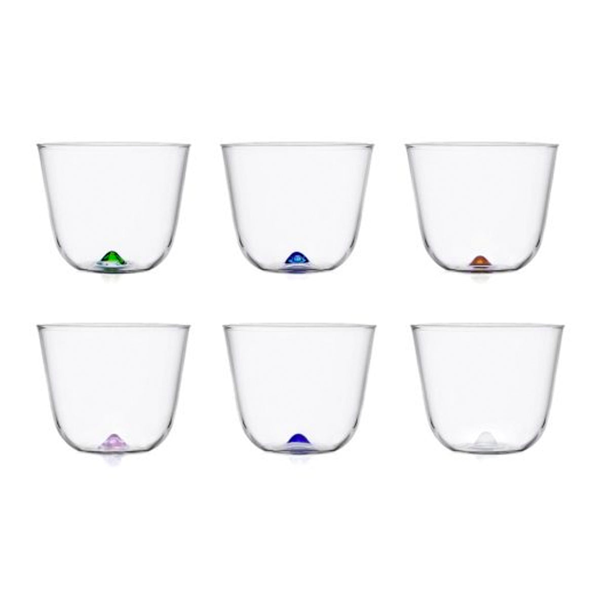 Bambus Party Water Glass, Set of 6 (D)