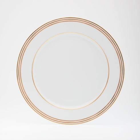 Latitudes Gold Dinner Plate