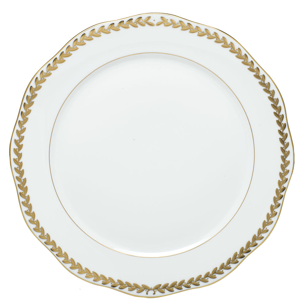 Golden Laurel Charger Plate