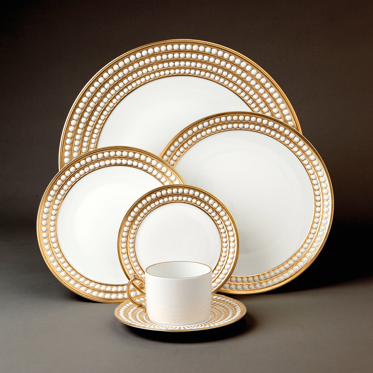 Perlee Gold Soup Plate