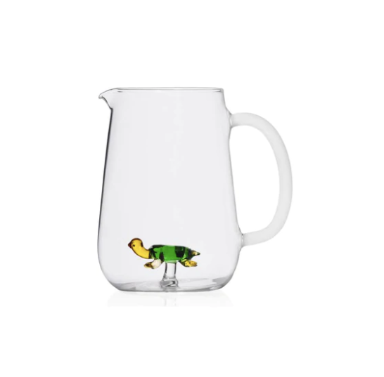 Green Turtle Pitcher