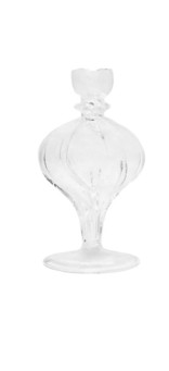 Medium Clear Spherical Vase #2