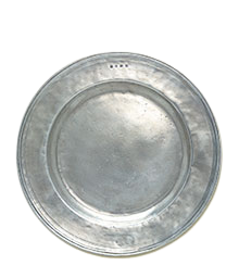 Pewter Round Platter Large