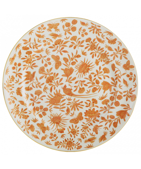 Sacred Bird and Butterfly Dinner Plate Large
