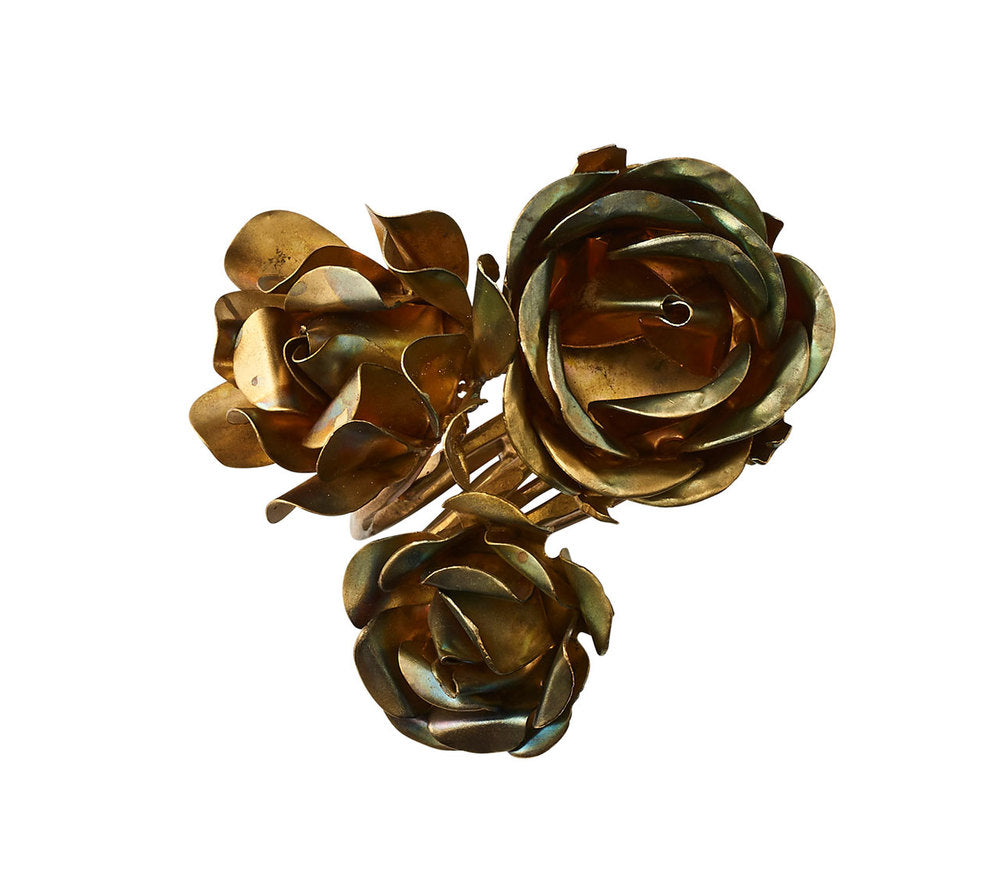 Bouquet Gold Napkin Ring, Single (D)