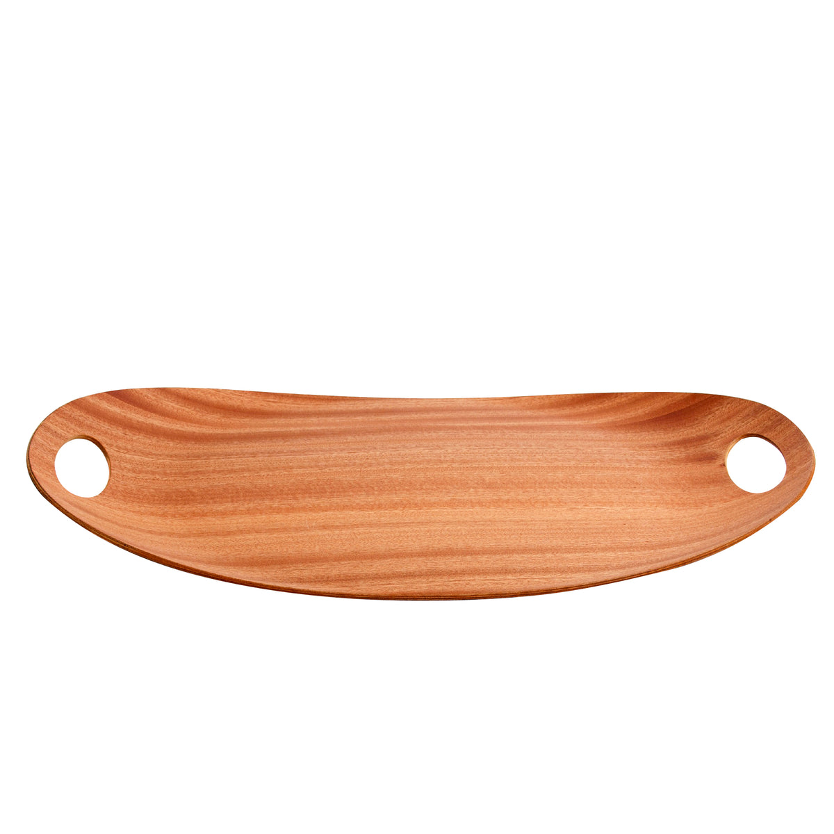 Chava Oval Wooden Tray (D)