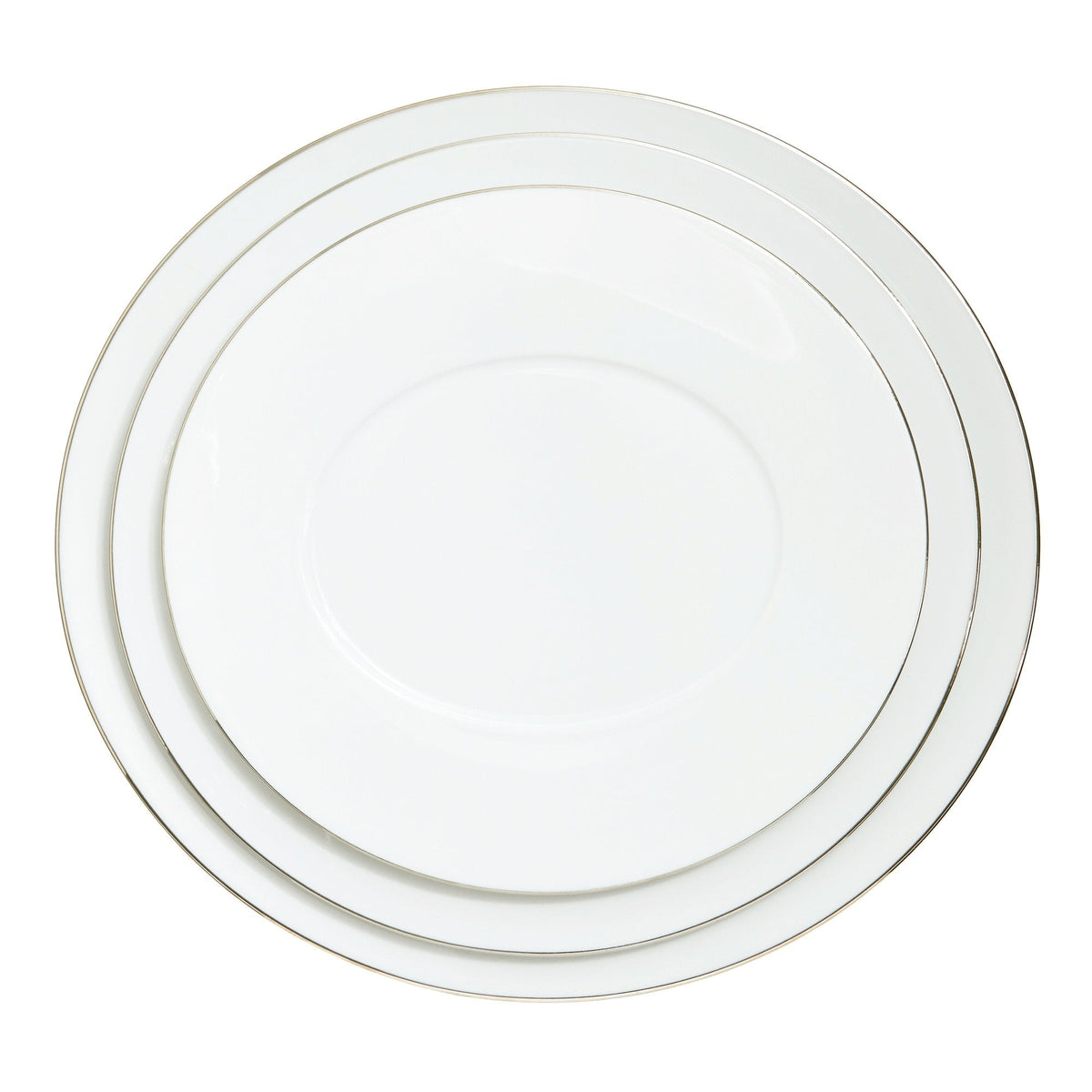 Epure Platinum Oval Dinner Plate