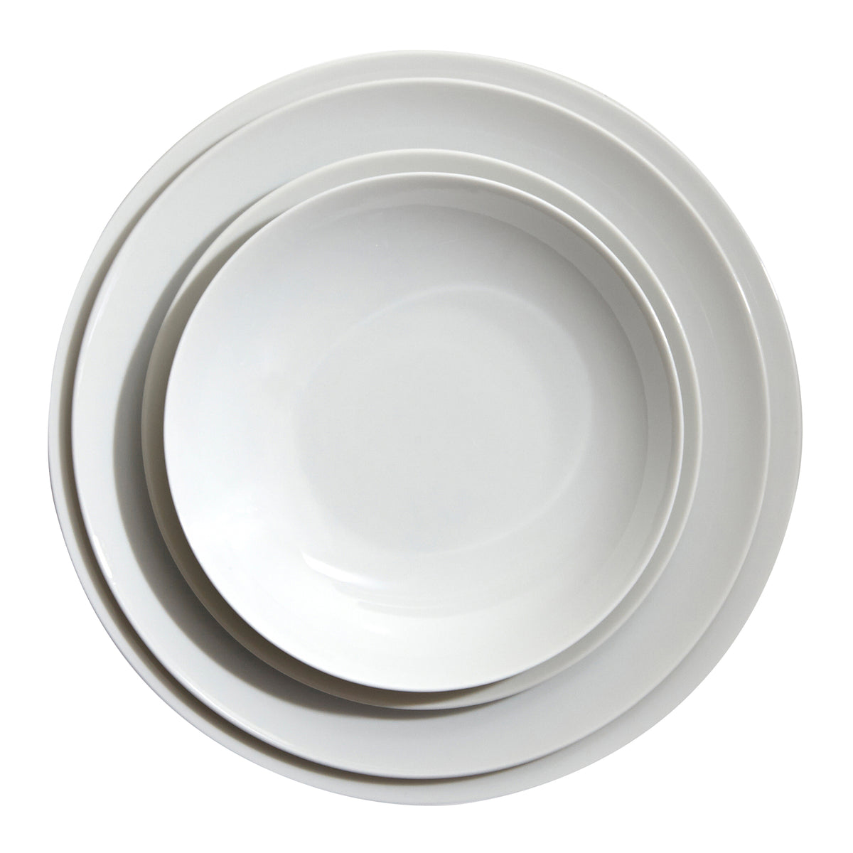 Medaillon White Porcelain Dinner Plate