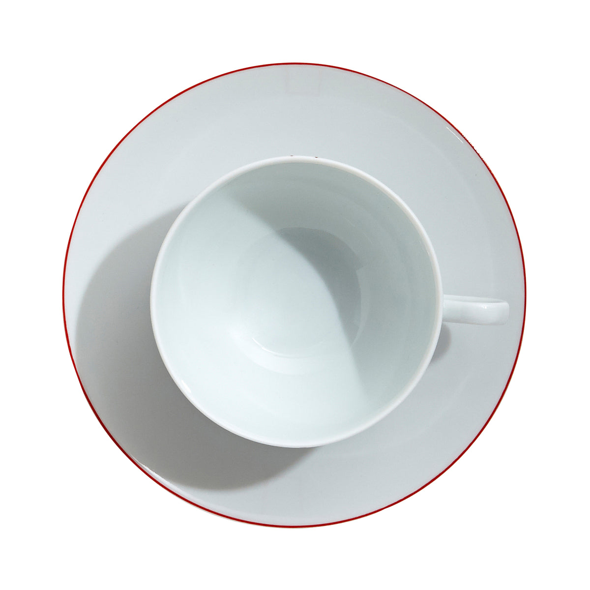 Courant D&#39;Air Porcelain Tea Cup and Saucer