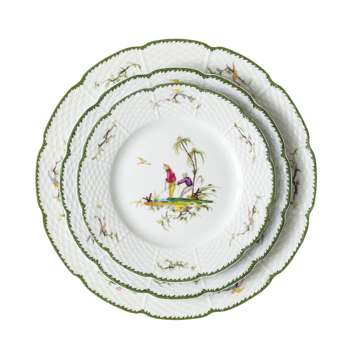 Si-Kiang Porcelain Salad Plate #2 (D)