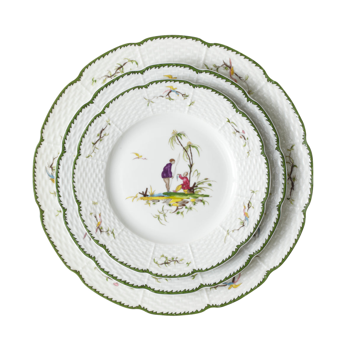 Si-Kiang Porcelain Salad Plate #5 (D)