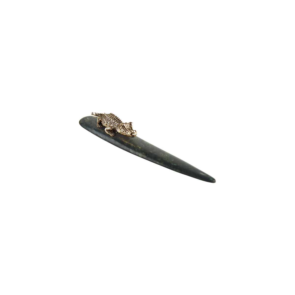Crocodile Gold Plated Letter Opener