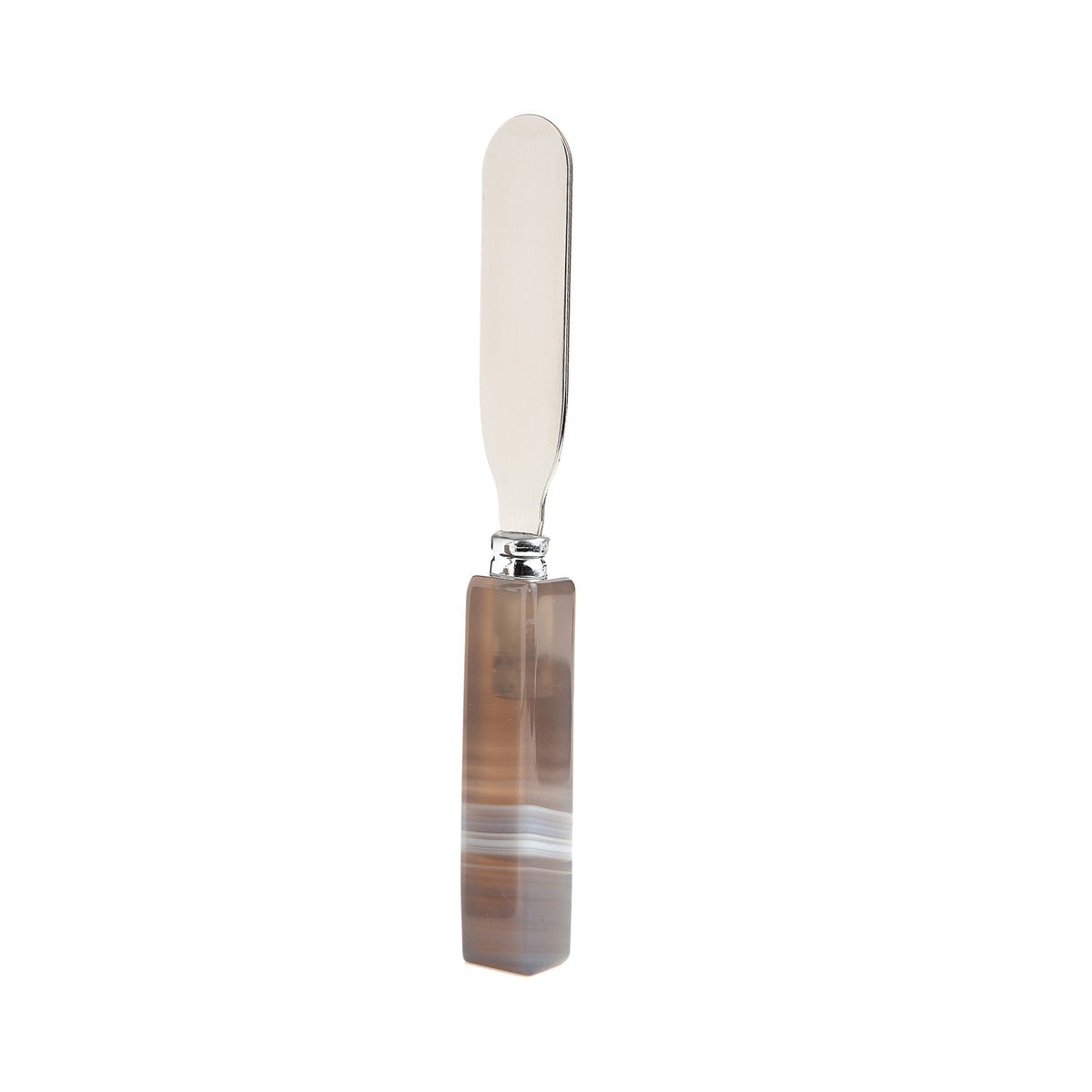 Natural Agate Cheese Spreader