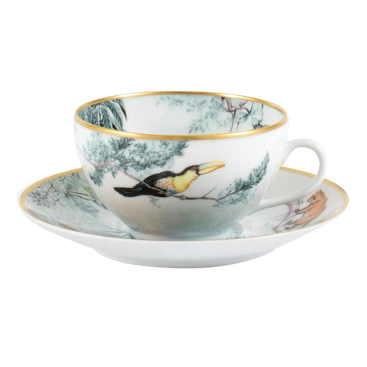 Carnets d&#39;Equateur Breakfast Cup and Saucer