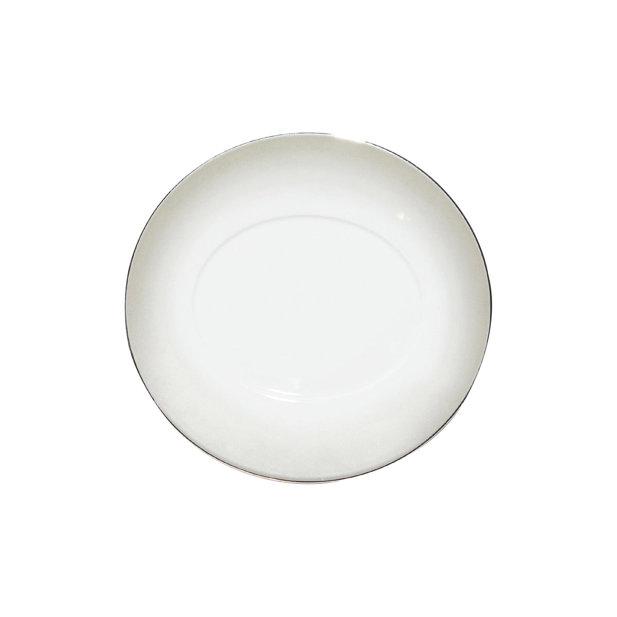 Epure Grey Oval Dessert Plate