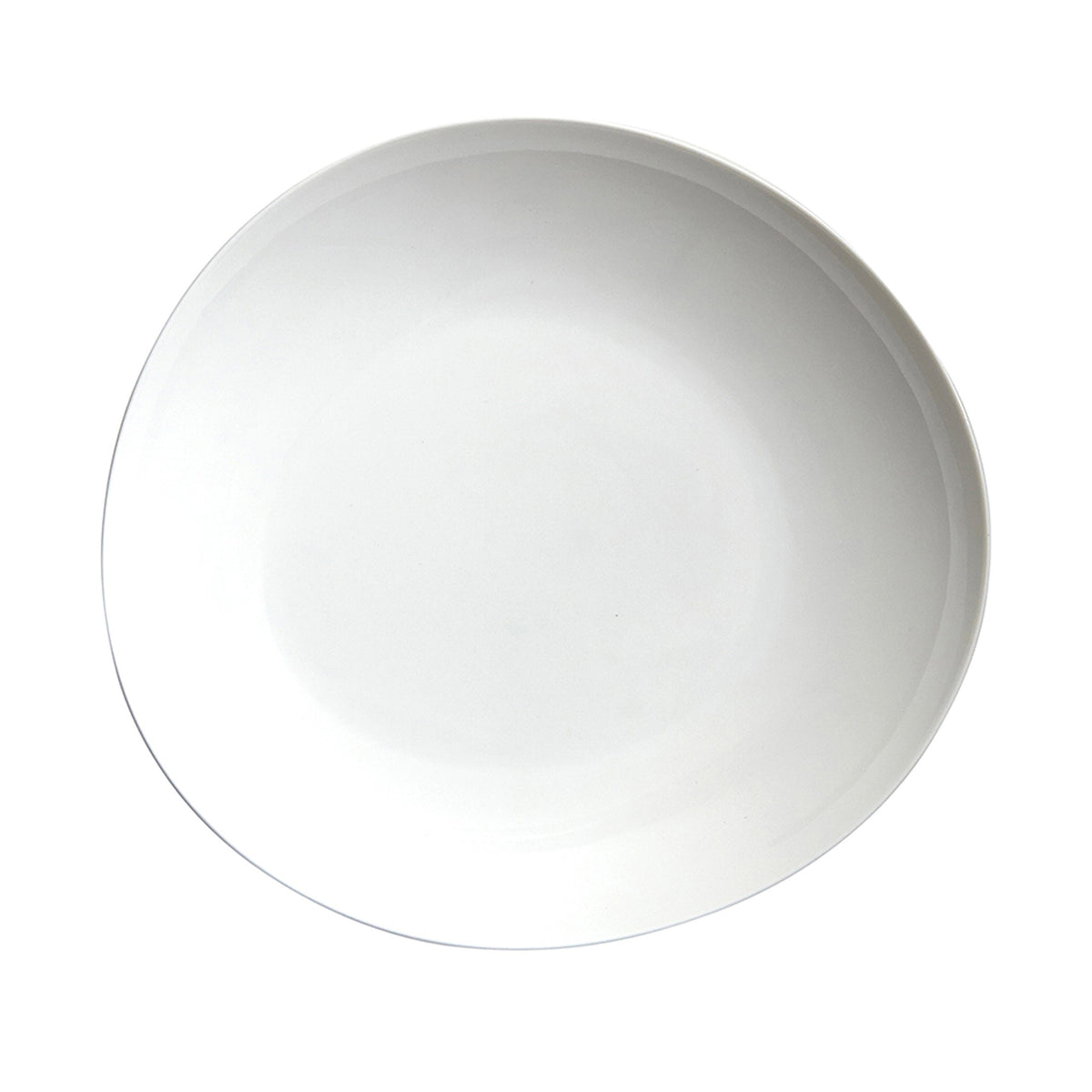 Light Porcelain Oval Plates - Deep
