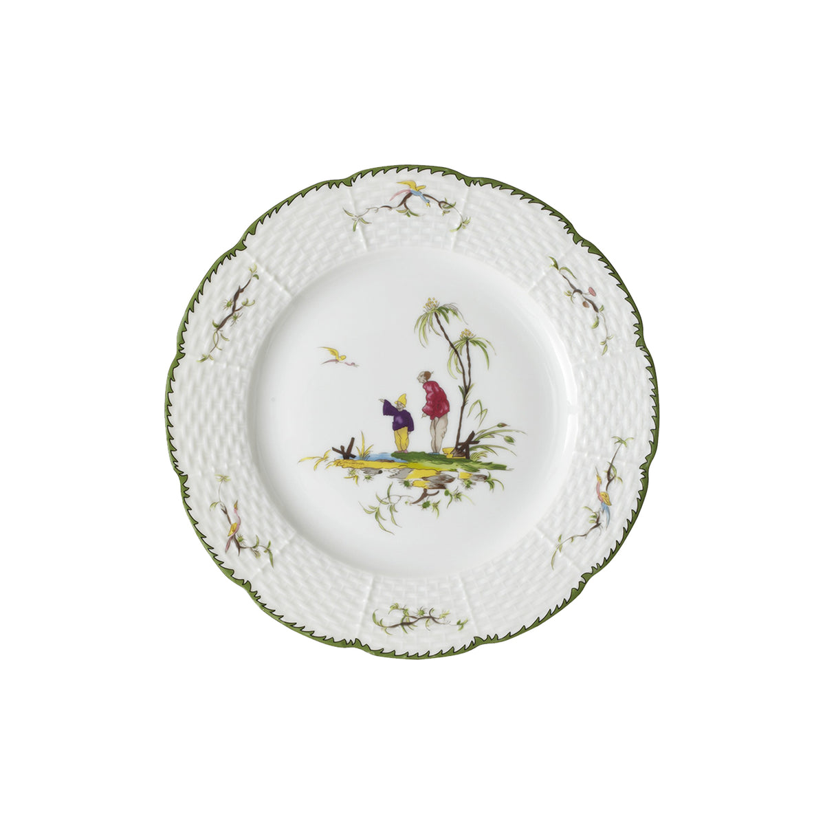 Si-Kiang Porcelain Salad Plate #4 (D)