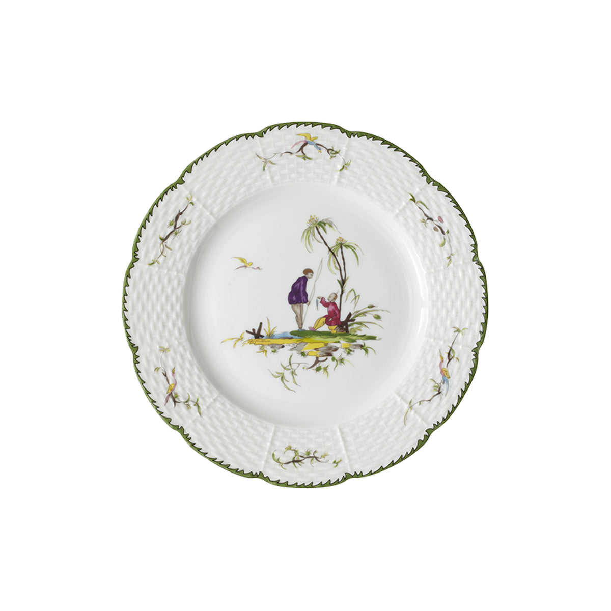 Si-Kiang Porcelain Salad Plate #5 (D)