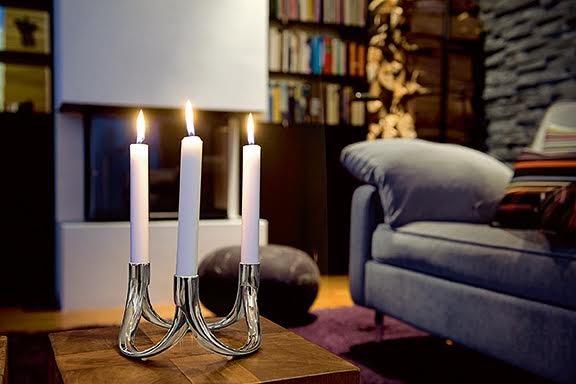 Bow Candle Holder