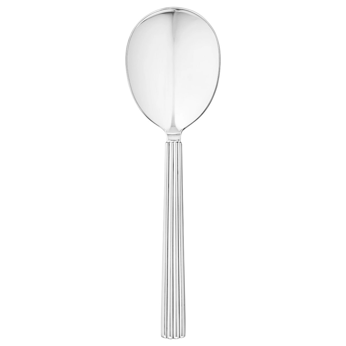 Medium Bernadotte Serving Spoon - Sterling Silver