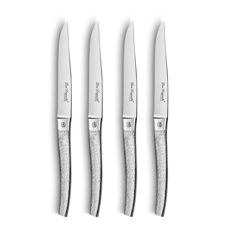 Écorce -  Bark Effect Stainless, Set of 4