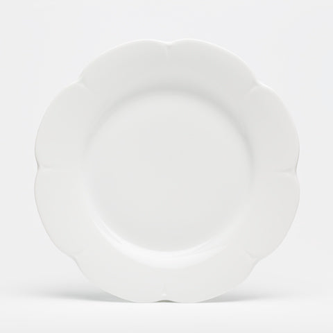 Nymphea Dessert Plate - White