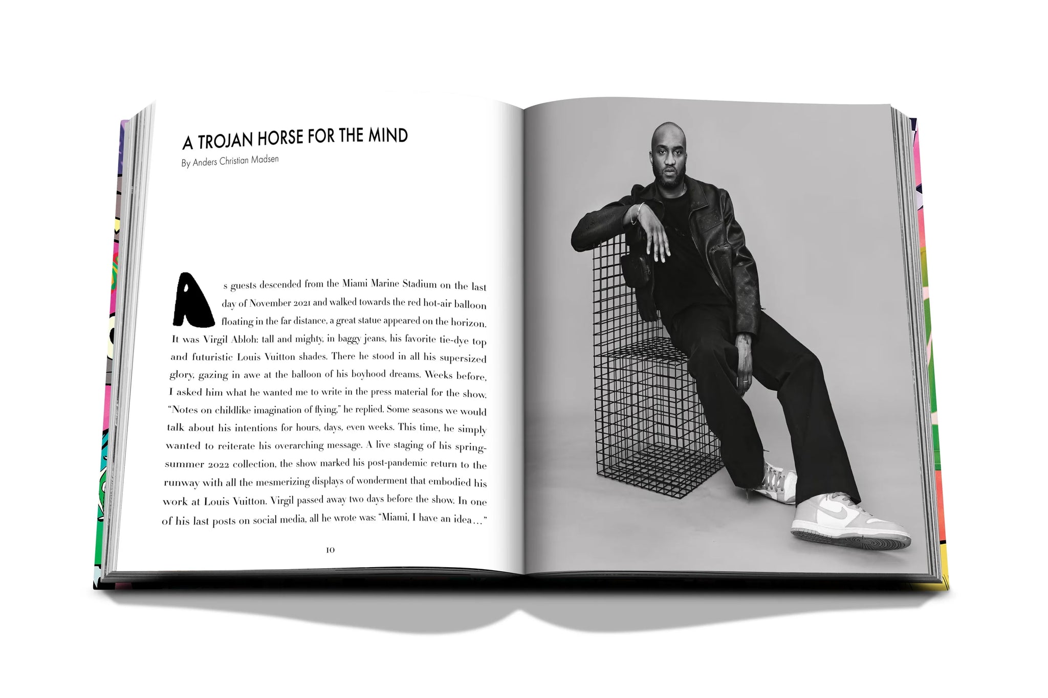 Book yourself a virtual appointment to Virgil Abloh's latest Louis