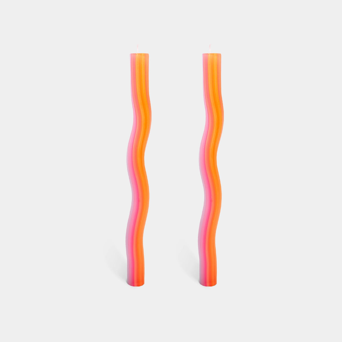 Wiggle Candle Sticks By Lex Pott, Set of 2