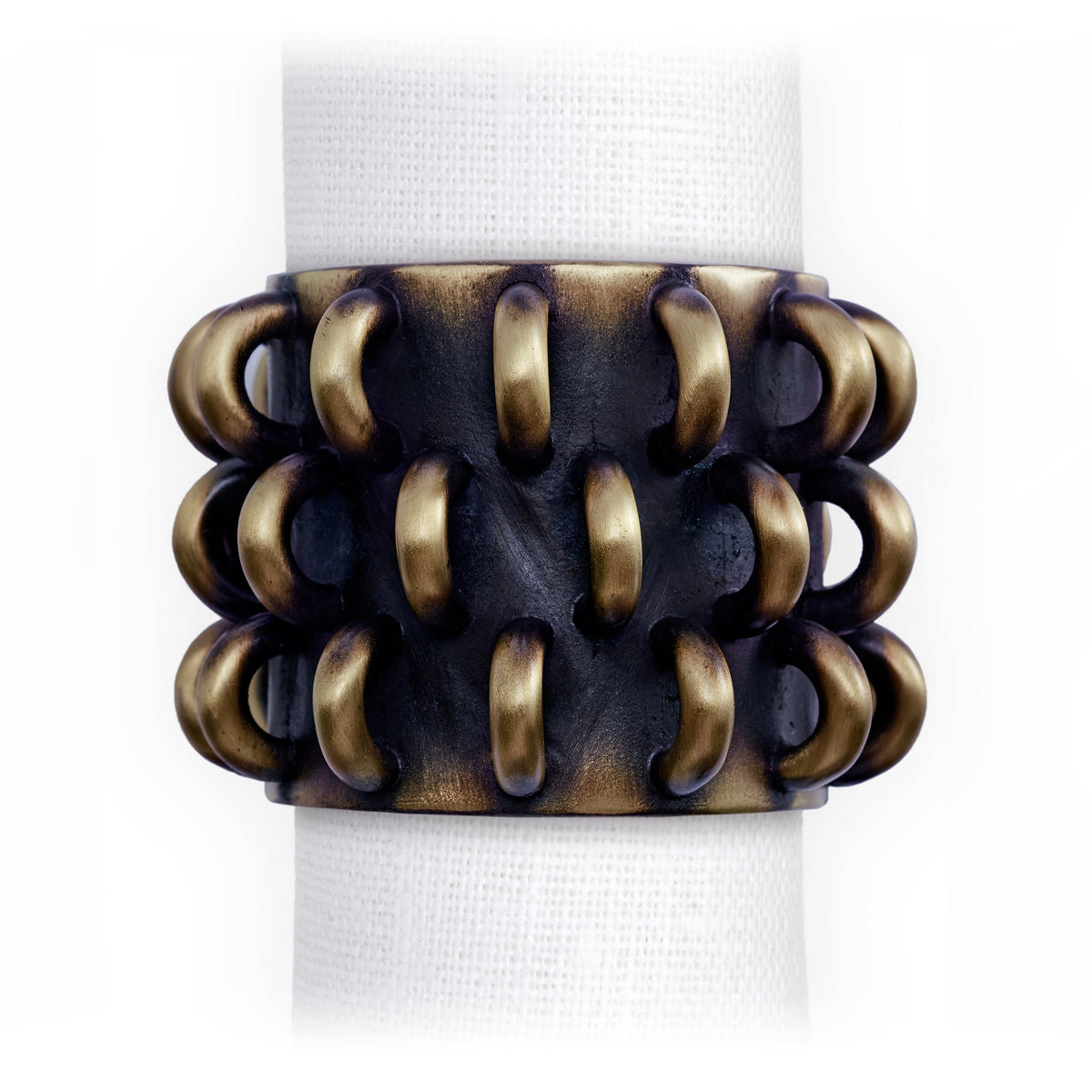 Tulum Rings Napkin Jewels, Set of 4 (D)