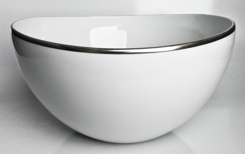 Simply Elegant Platinum Open Vegetable Bowl(D)