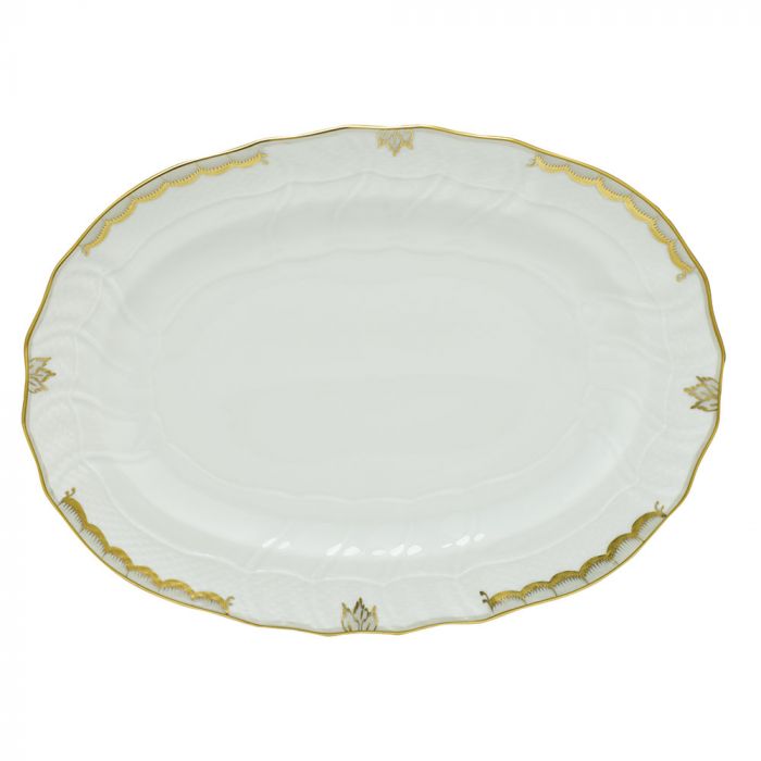 Princess Victoria Grey Oval Platter