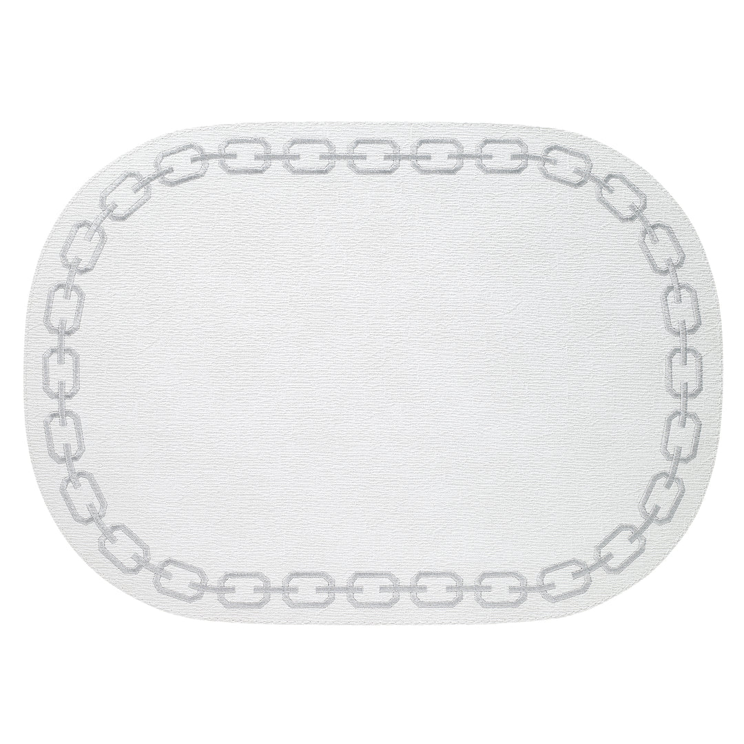 Chains Oval Placemat- Set of 4