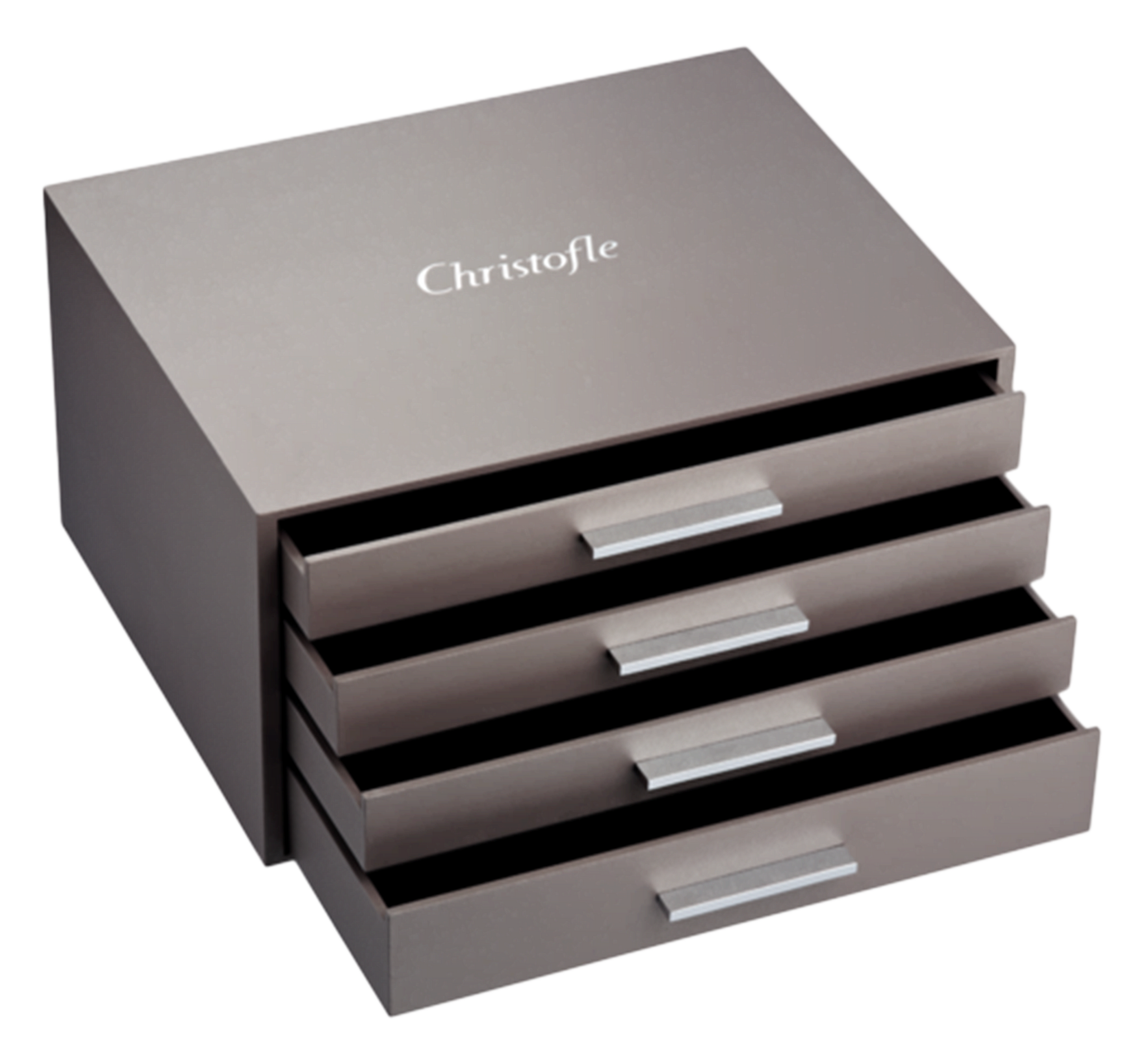Christofle 4 Drawer Flatware Storage Chest