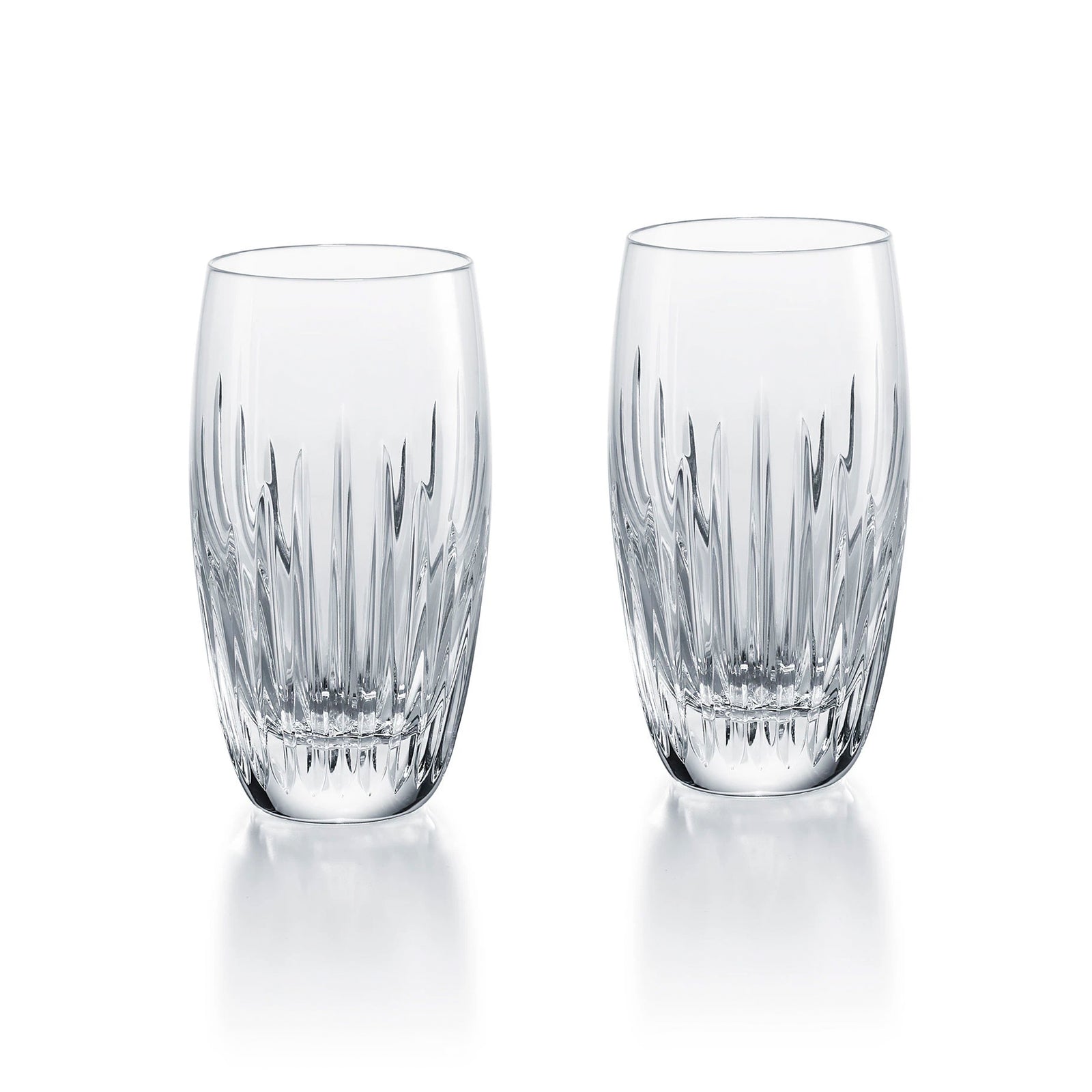 Double Old Fashioned Chateau Baccarat Tumblers, Set of 2 - Jung Lee NY