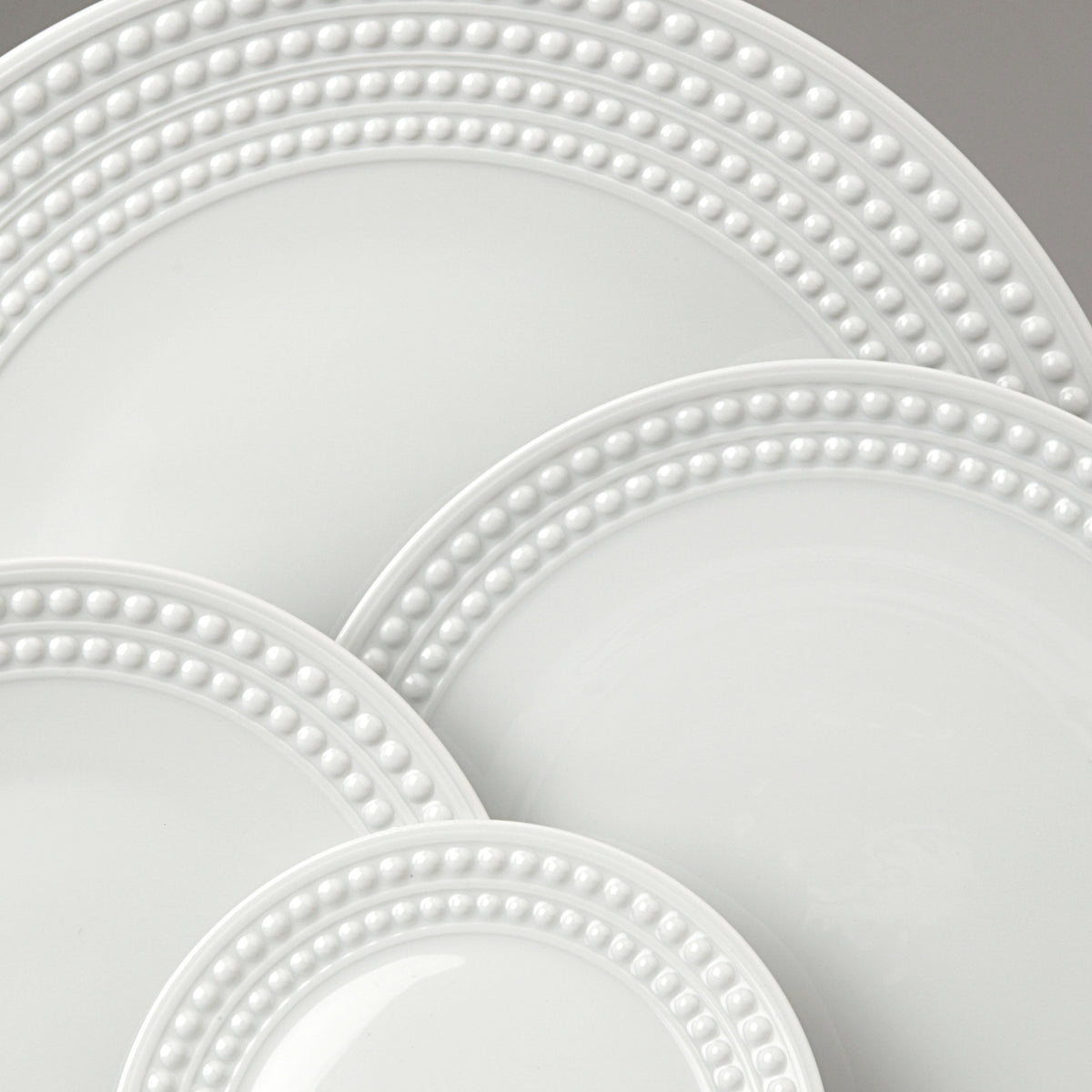 Perl̩e White Rectangular Platter