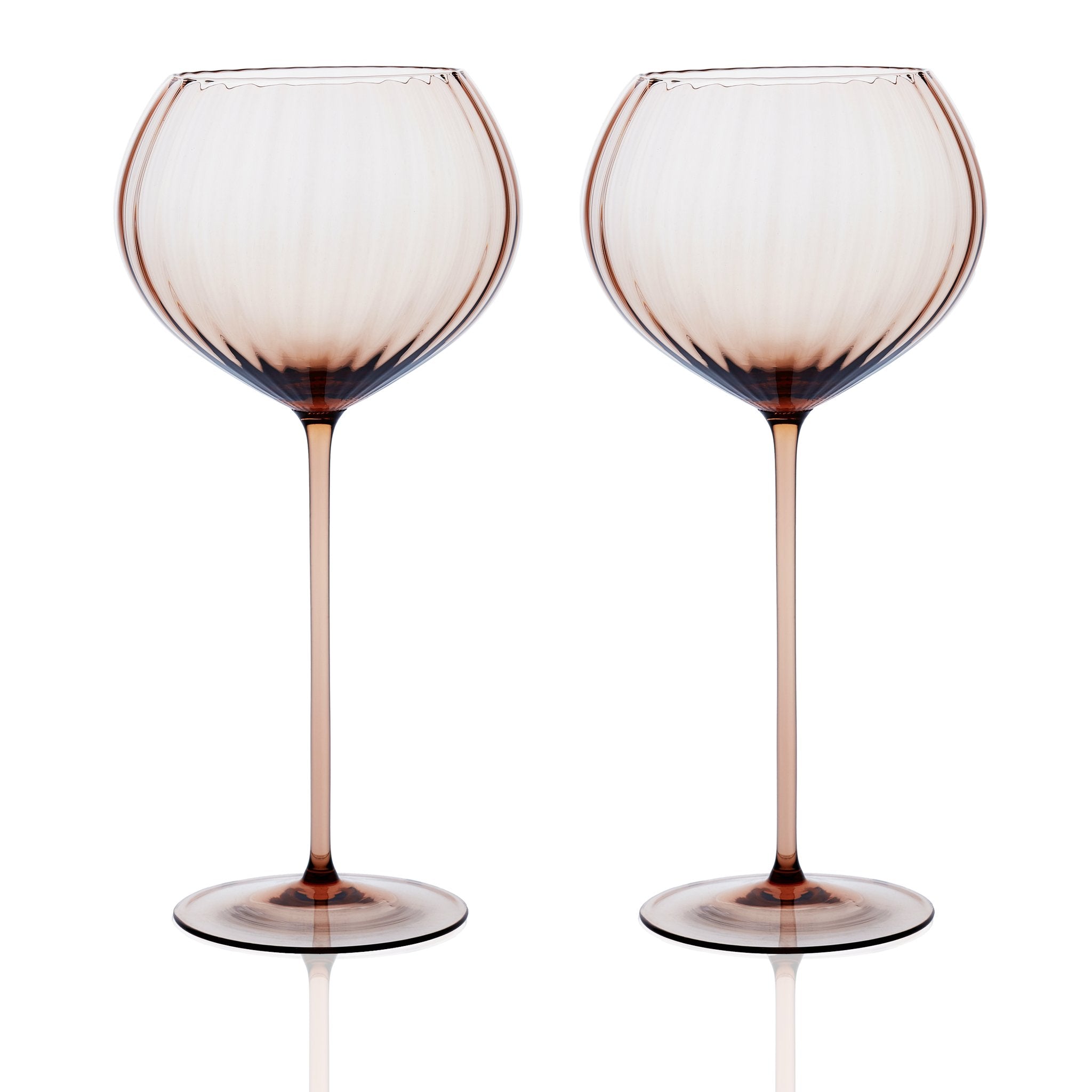 Caskata Quinn Clear Red Wine Glasses Set of 2