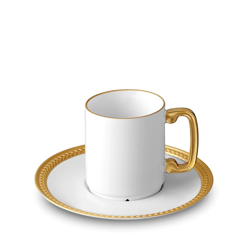 Soie Tress̩e Espresso Cup and Saucer