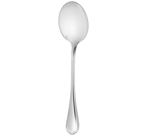 Spatours Silver Plated Salad Serving Spoon