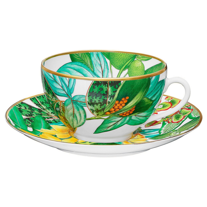 Passifolia Breakfast Cup and Saucer