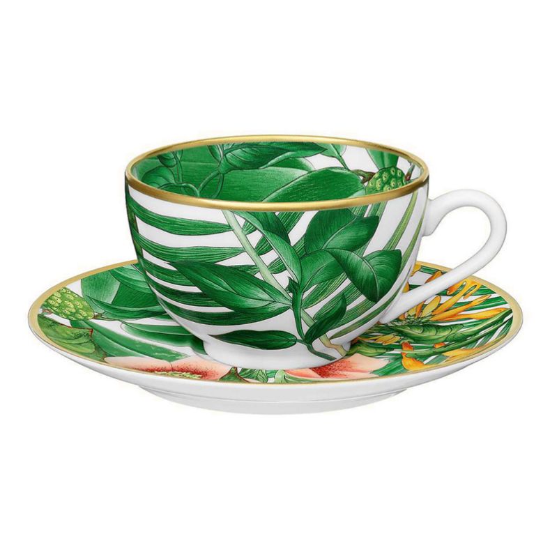 Passifolia Tea Cup and Saucer