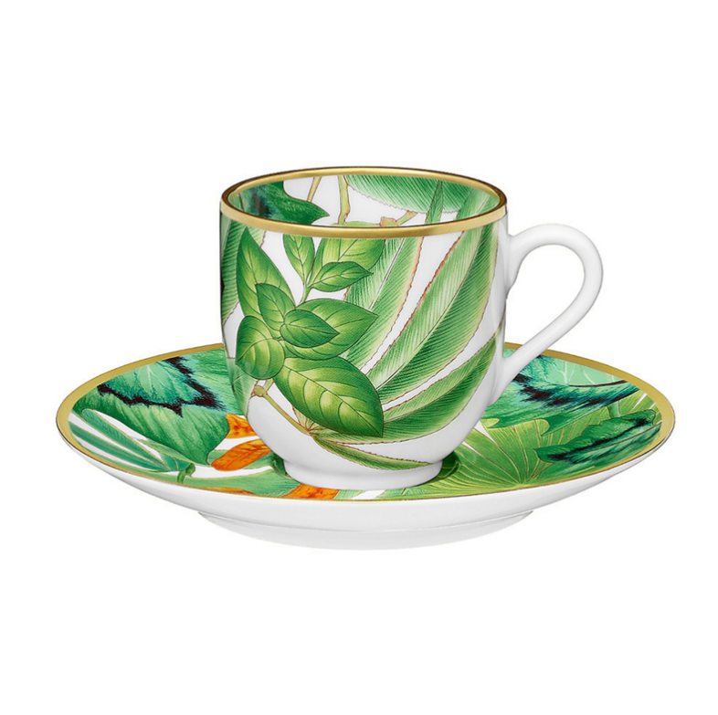 Passifolia breakfast cup and saucer
