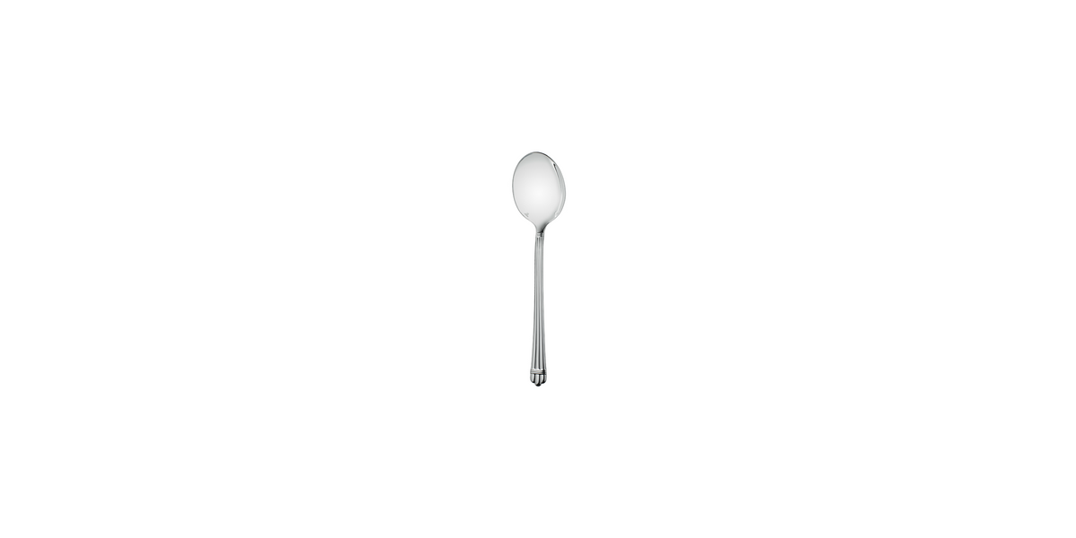 Aria Silver Plated Salad Serving Spoon