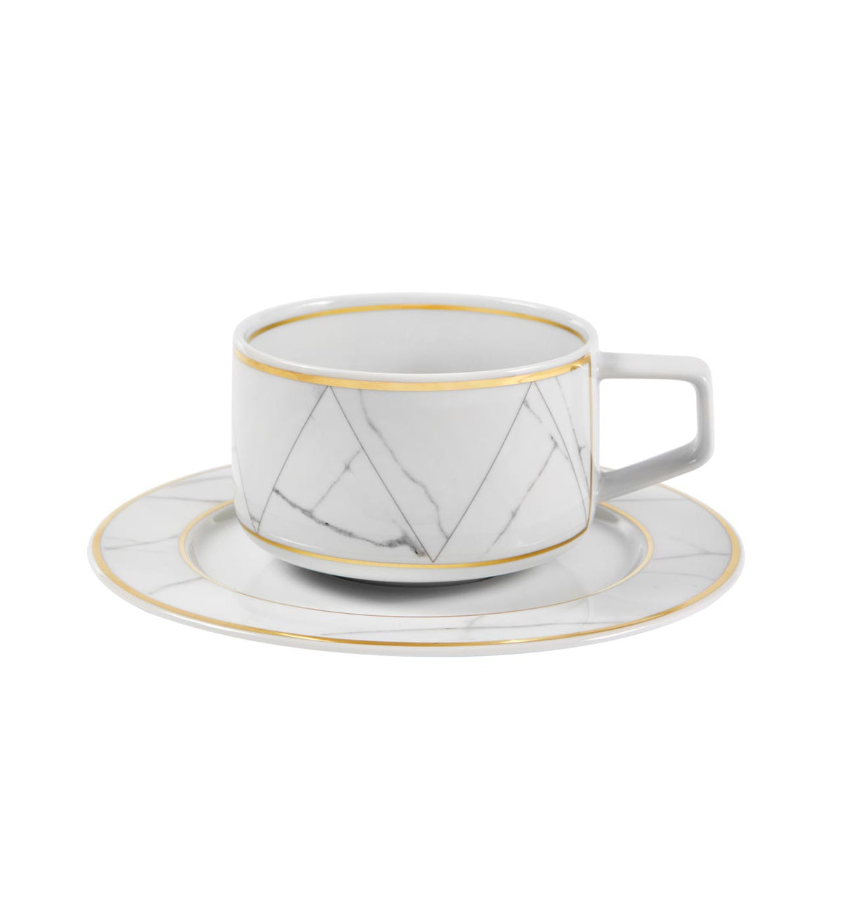 Carrara Tea Cup &amp; Saucer