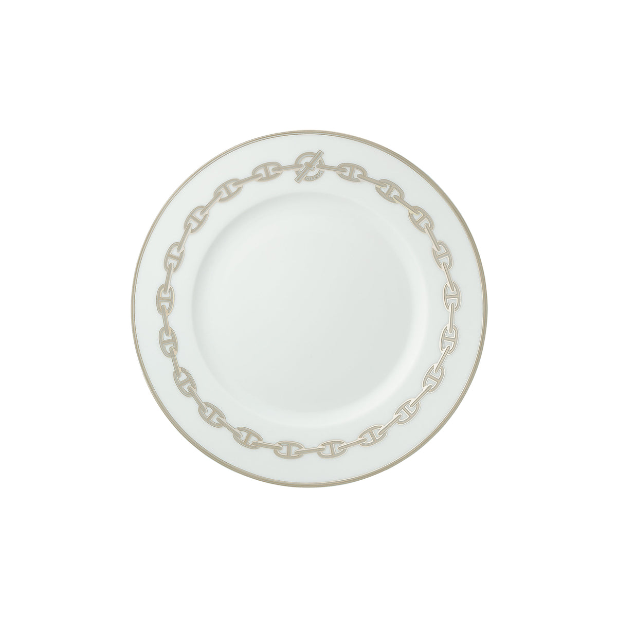 Chaîne D&#39;Ancre Platinum Dessert Plate