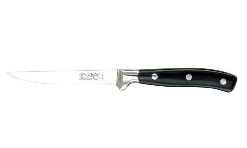 Chateaubriand Black Steak Knives, Set of 8