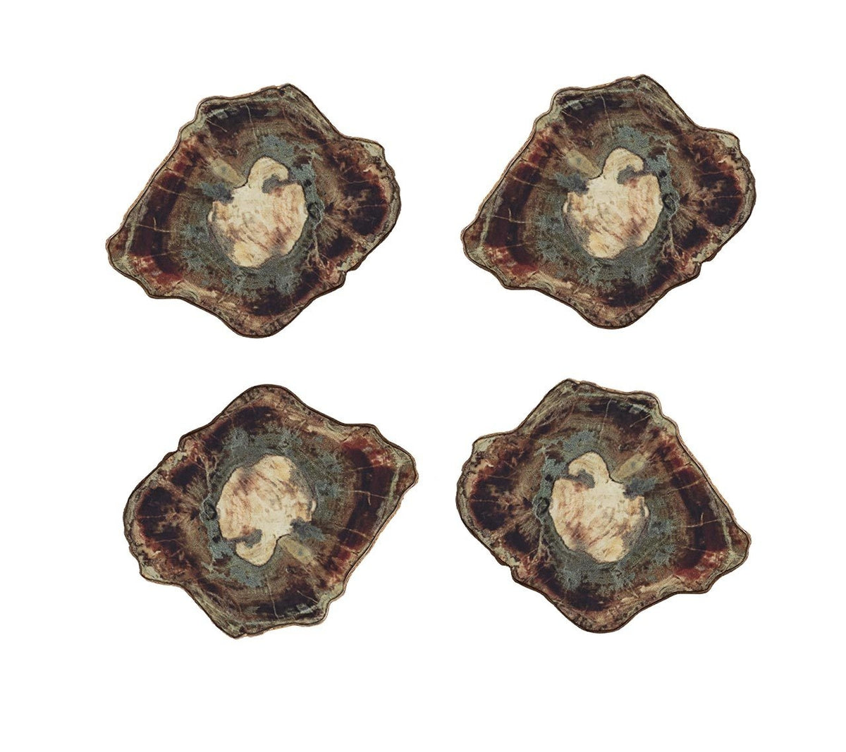 Fossil Coasters, Set of 4