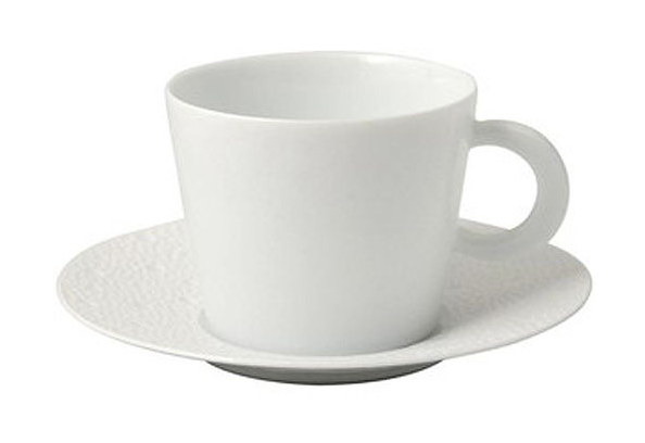 Bernardaud Ecume White Tea Saucer Jung Lee NY